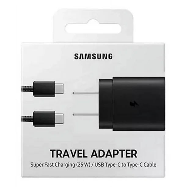 Adaptador de Corriente Samsung USB-C 25W Cable-C (Genérico)