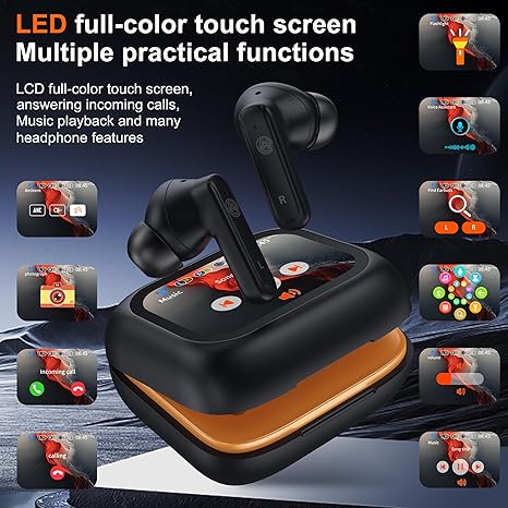 Audífonos Inalámbricos con Pantalla Táctil Three Peaches ST3