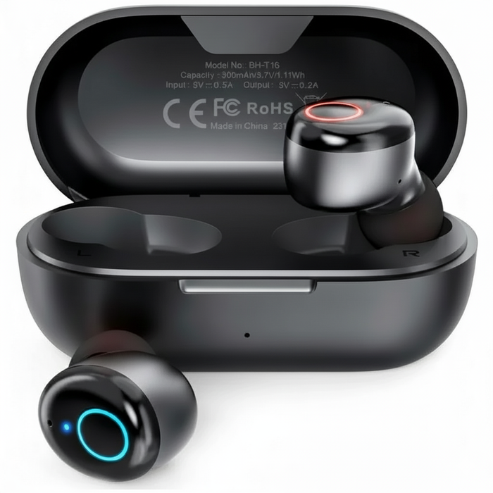 6 Unidades de Audífonos Inalámbricos Choetech Aura Bean BH-T16