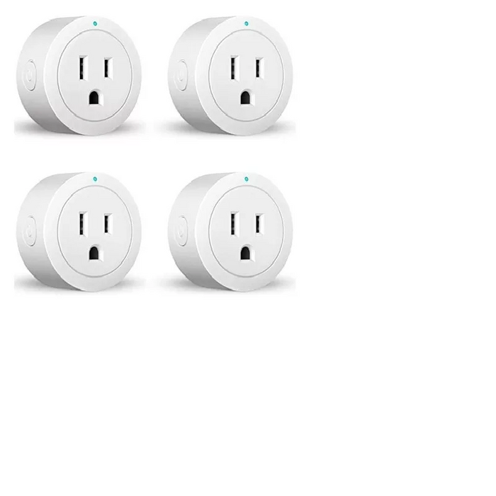 Adaptador de corriente inteligente 4 Pack - WiFi