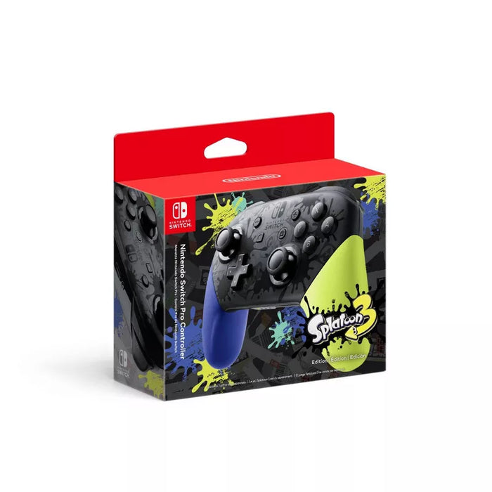 Control Inalámbrico Nintendo Switch Pro Splatoon 3° Edicion