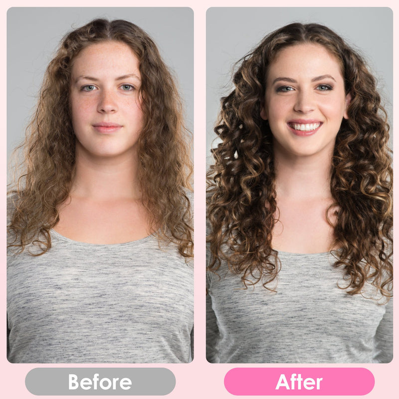 Hot Air Brush – 5-in-1 Kit for Straightening, Curling, and Drying Hair