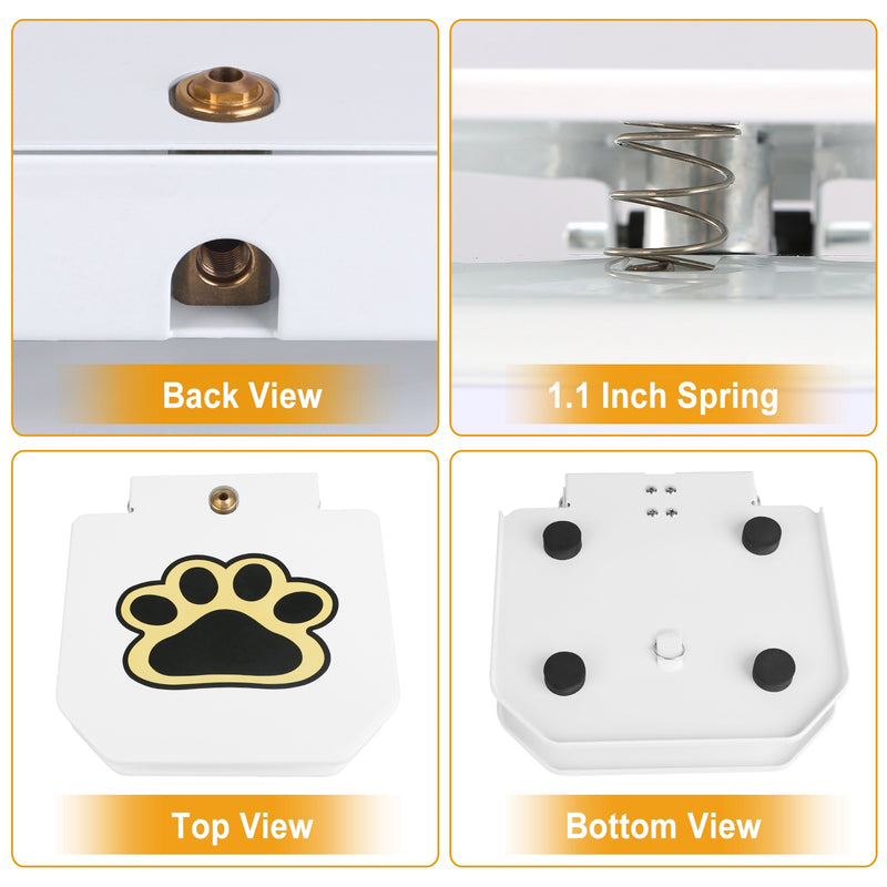 Dog Water Dispenser – Portable Fountain with Safety Pedal