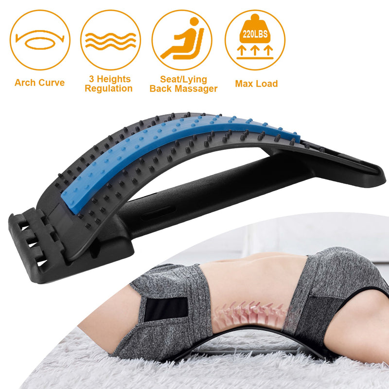 Multi-Level Lumbar Support Stretcher – 96 Acupressure Points
