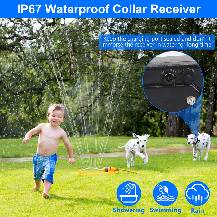 Dog Training System - Wireless Electric Fence with Safety Collar