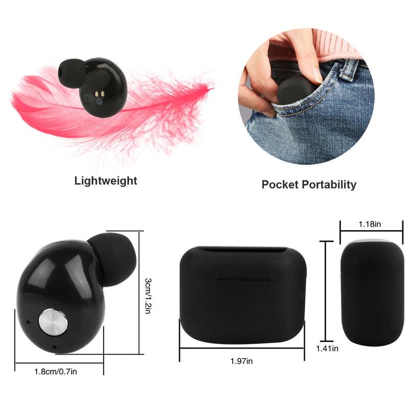 TWS Wireless Earphones V4.2 – IPX4 Stereo with Microphone and Magnetic Case
