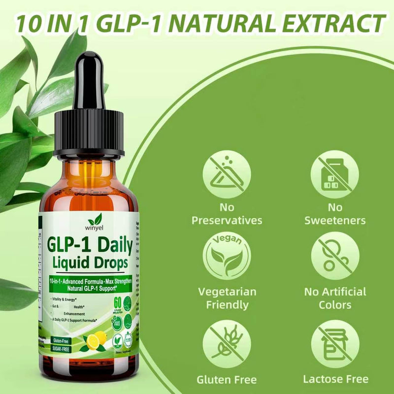 glp-1 liquid drops 10-in-1 GLP-1 Liquid Drops – Metabolism and Appetite Control — Kominic.com