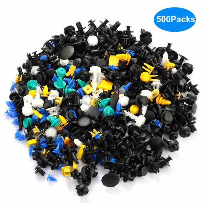 500 Bumper Clips Set – 30 Universal Types