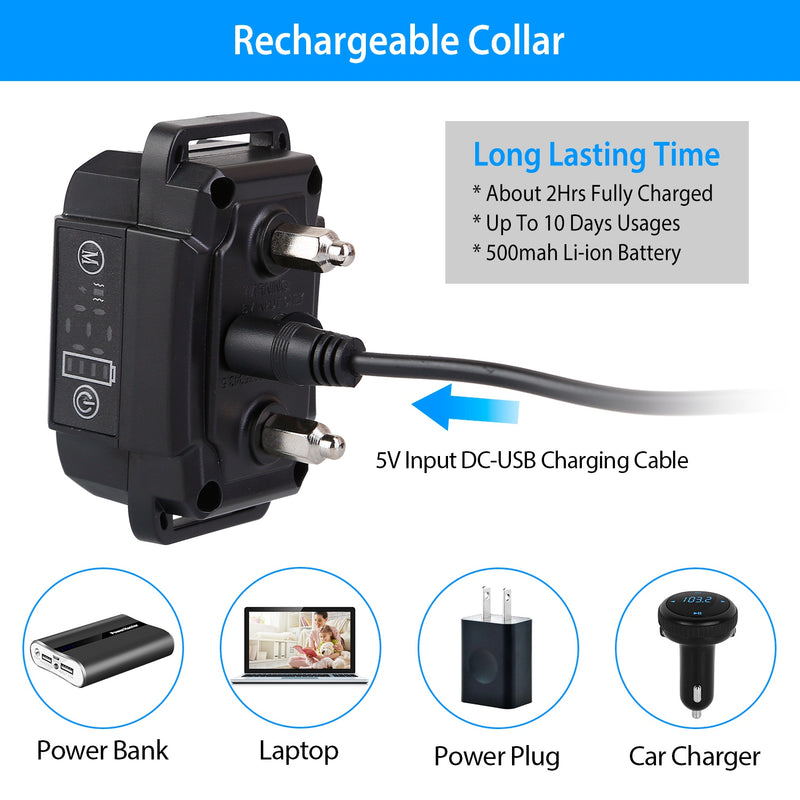 Dog Training Collar – Automatic Bark Control with 6 Intensity Levels