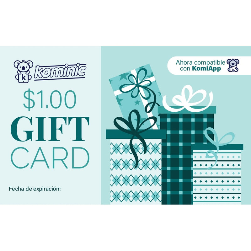 Kominic Physical Gift Card
