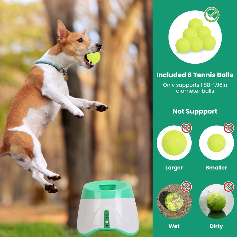 Interactive Dog Ball Launcher - Adjustable Distance