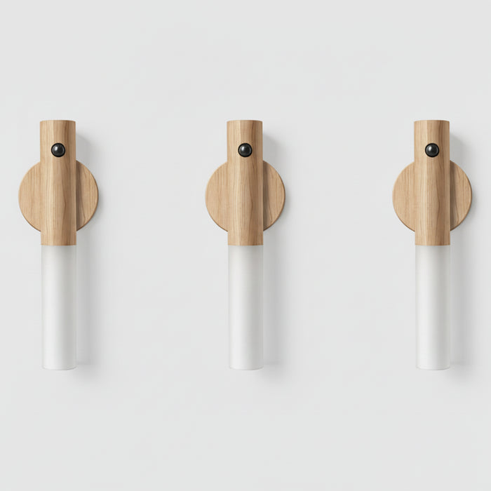 Lámpara LED Nocturna Inalámbrica con Sensor de Movimiento y Base Magnética