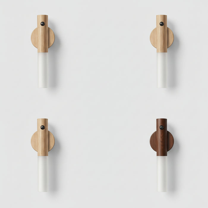 Lámpara LED Nocturna Inalámbrica con Sensor de Movimiento y Base Magnética