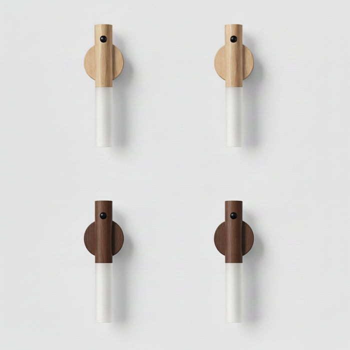 Lámpara LED Nocturna Inalámbrica con Sensor de Movimiento y Base Magnética