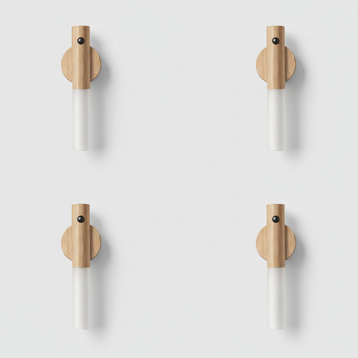 Lámpara LED Nocturna Inalámbrica con Sensor de Movimiento y Base Magnética