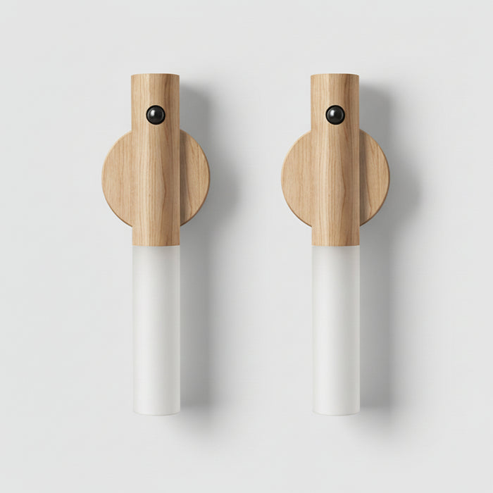 Lámpara LED Nocturna Inalámbrica con Sensor de Movimiento y Base Magnética