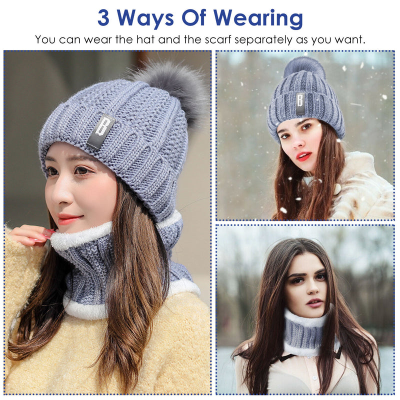 Hat and Scarf Set – Ideal for a Winter Gift