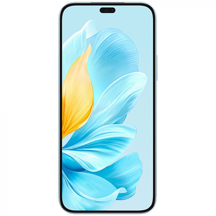 Teléfono Honor 200 Lite con pantalla de 6.7 pulgadas, doble SIM, 256GB ROM y 8GB RAM en color negro.