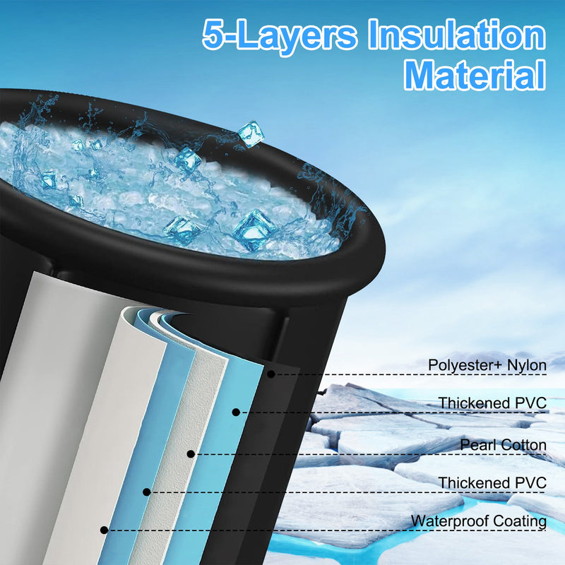 Portable Ice Bath 370L – Cold Immersion Therapy