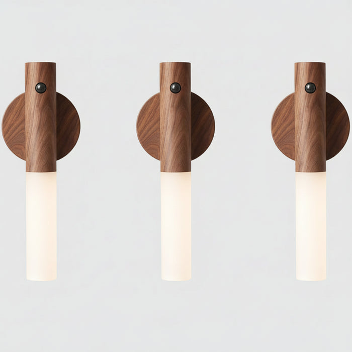 Lámpara LED Nocturna Inalámbrica con Sensor de Movimiento y Base Magnética