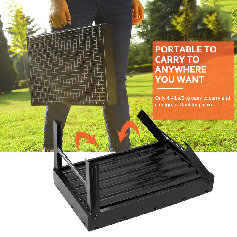 Portable Travel Barbecue - Folding Grill for Picnics and Camping