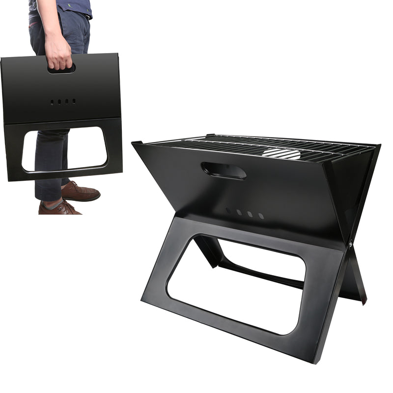 Travel Grill - Foldable Charcoal BBQ for Garden and Camping
