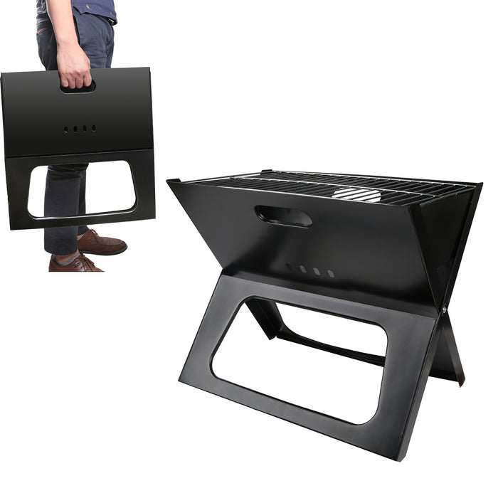 Travel Grill - Foldable Charcoal BBQ for Garden and Camping
