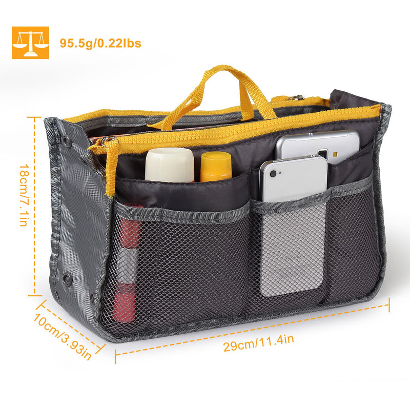 Handbag Liner - Makeup and Travel Accessories Organizer