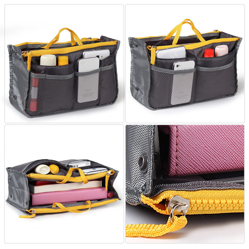 Handbag Liner - Makeup and Travel Accessories Organizer