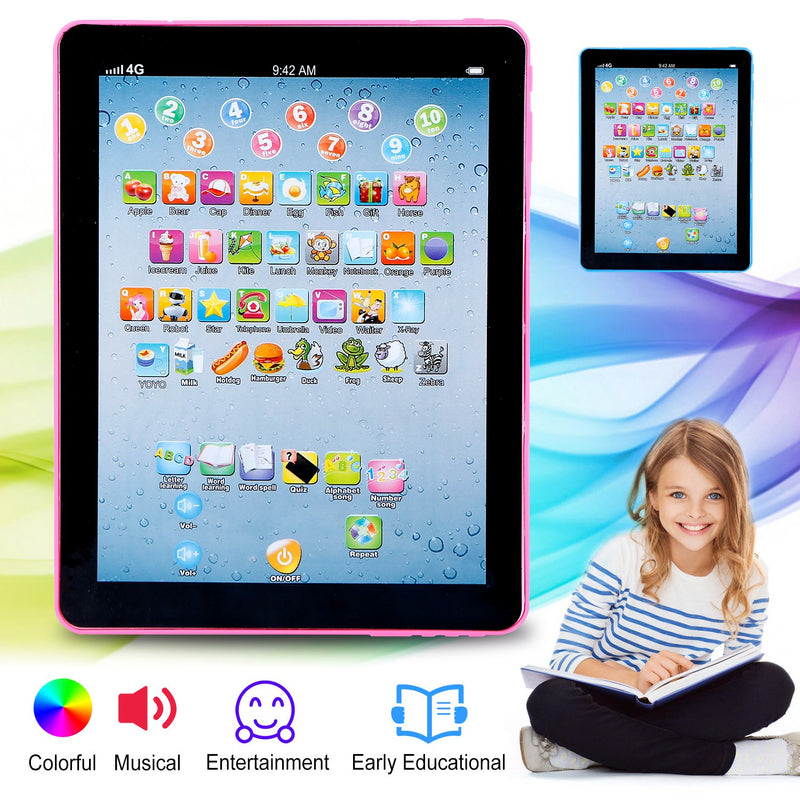 Interactive ABC and Numbers Tablet for Kids