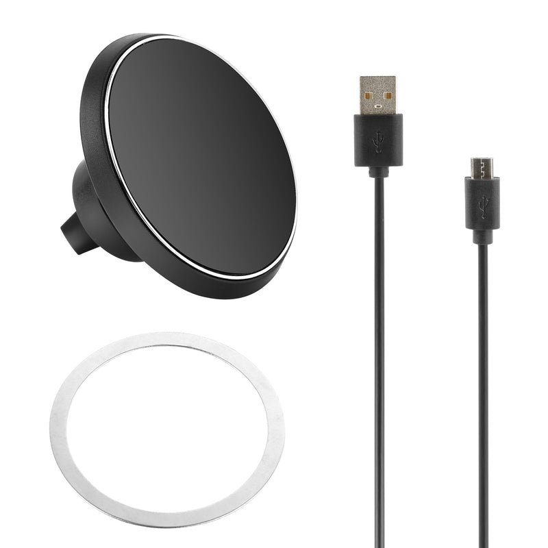 Magnetic Wireless Car Charger – 360° Holder with Multiple Protection