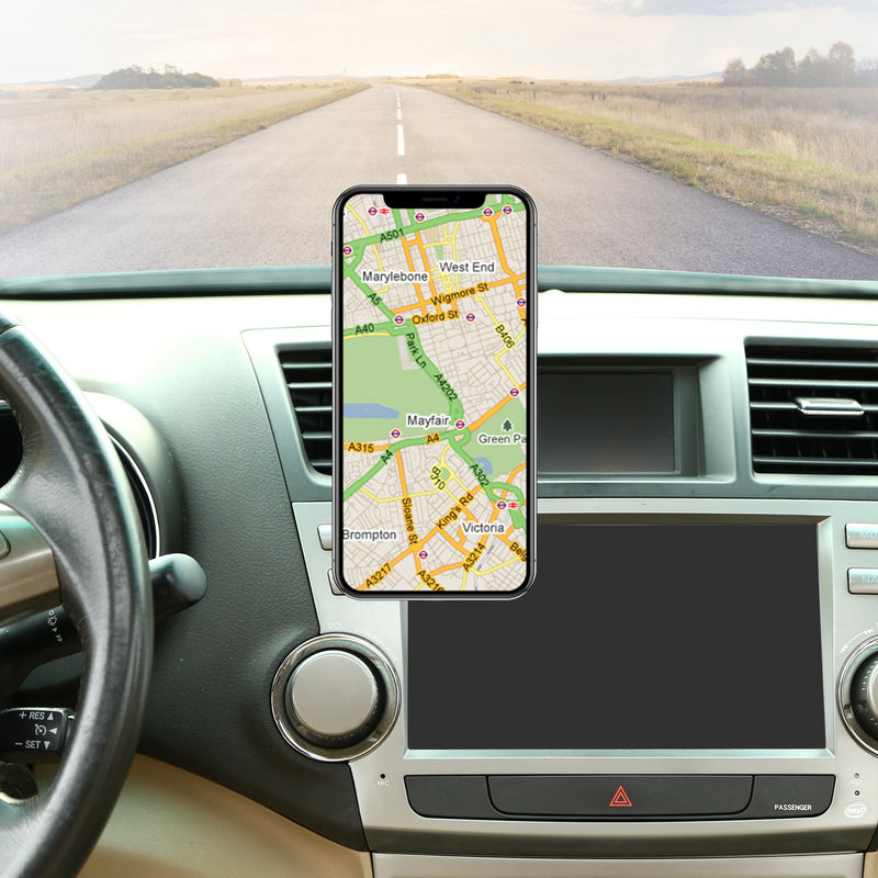 Magnetic Wireless Car Charger – 360° Holder with Multiple Protection