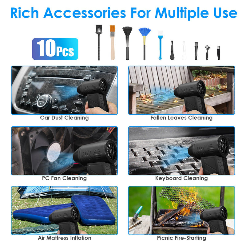 Portable Air Compressor – High-Speed 150000RPM Duster for Electronics
