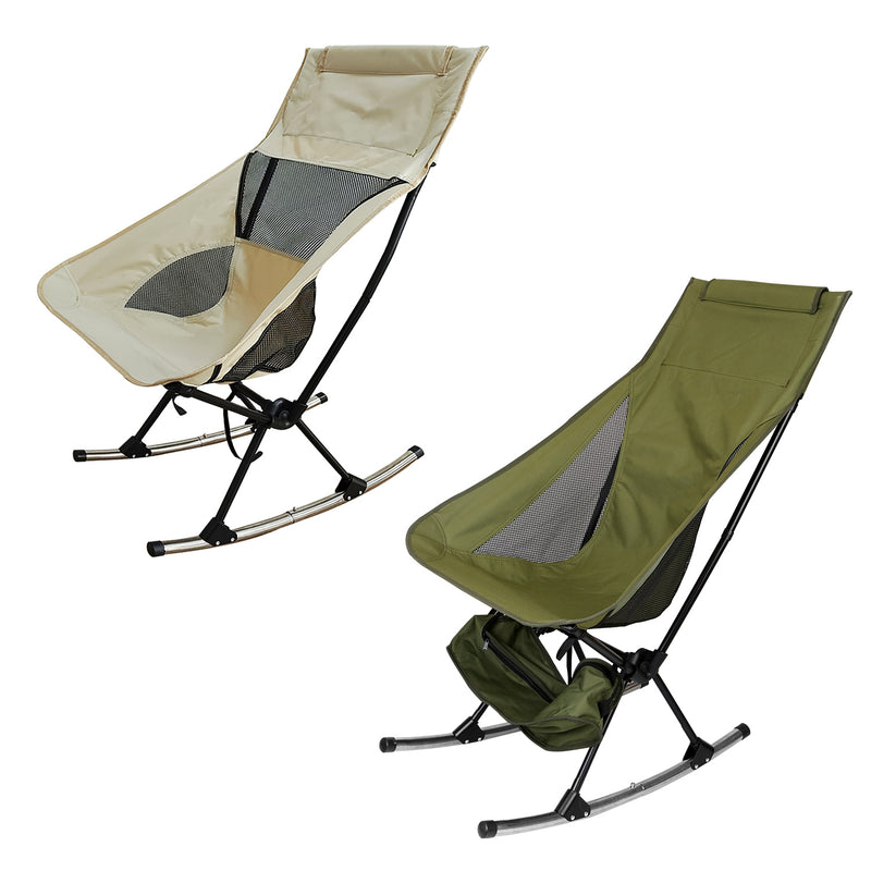 Portable Camping Rocker – Oxford Fabric and 2-in-1 Bag