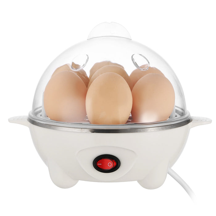 Electric Egg Cooker – 7 Eggs, Automatic Shut-off and Steamer