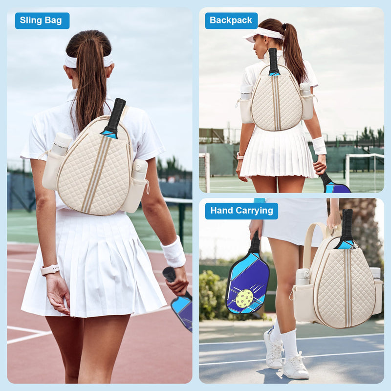 Pickleball Sling Bag – Waterproof, Multipurpose, and Large Capacity