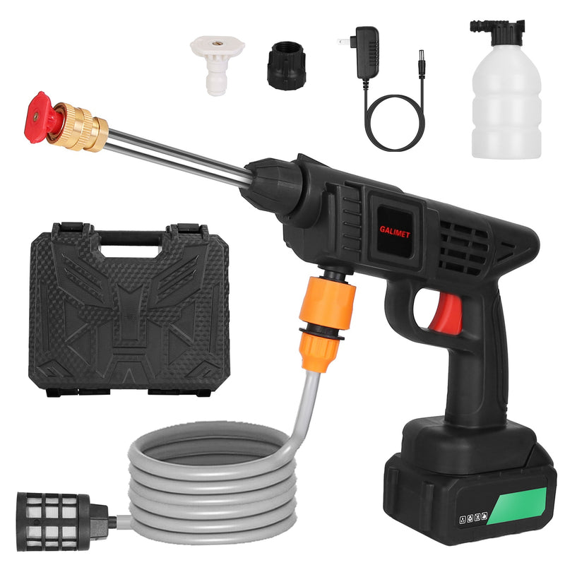 Cordless High-Pressure Washer – 12000mAh, 363 PSI for Cars and Outdoor Use