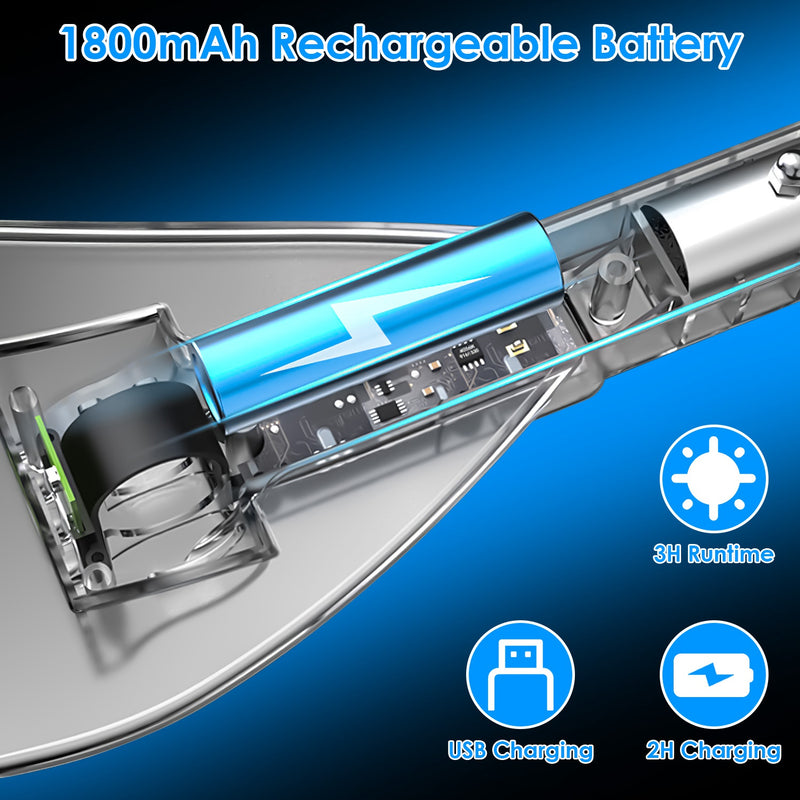 3-in-1 Telescopic Shovel with Brush and Ice Scraper