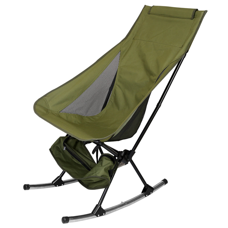 Portable Camping Rocker – Oxford Fabric and 2-in-1 Bag