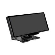 Pantalla de carro HD para auto 0005 con cámara frontal y trasera, pantalla en color y conexión para grabación y monitoreo vehicular.