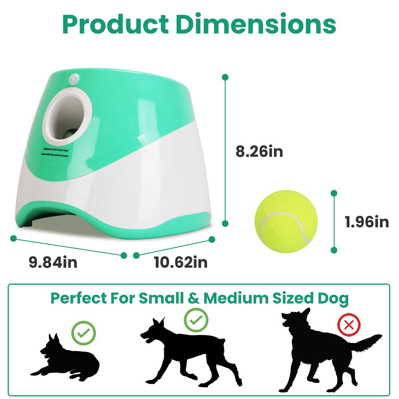 Interactive Dog Ball Launcher - Adjustable Distance