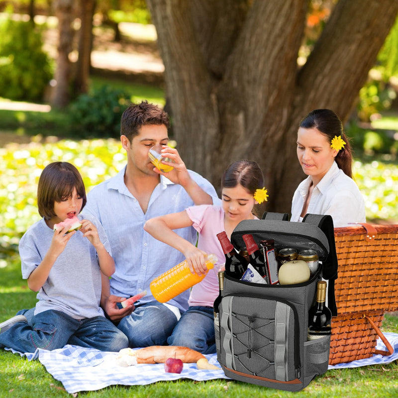 Thermal Backpack Bag - 25L with Large Capacity for Camping and Beach
