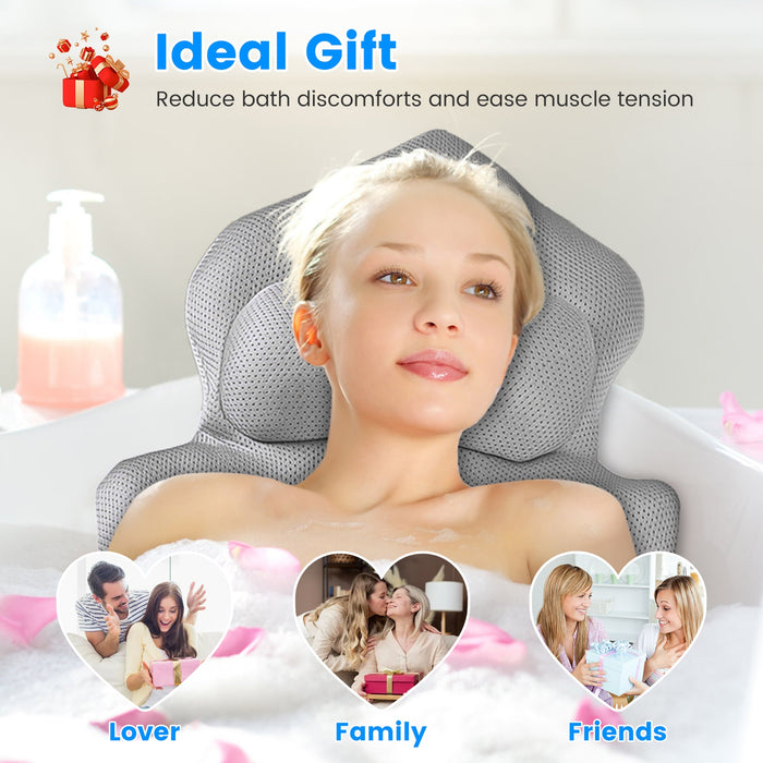 Full Body Bath Pillow – 4D Cushion with Lumbar Support