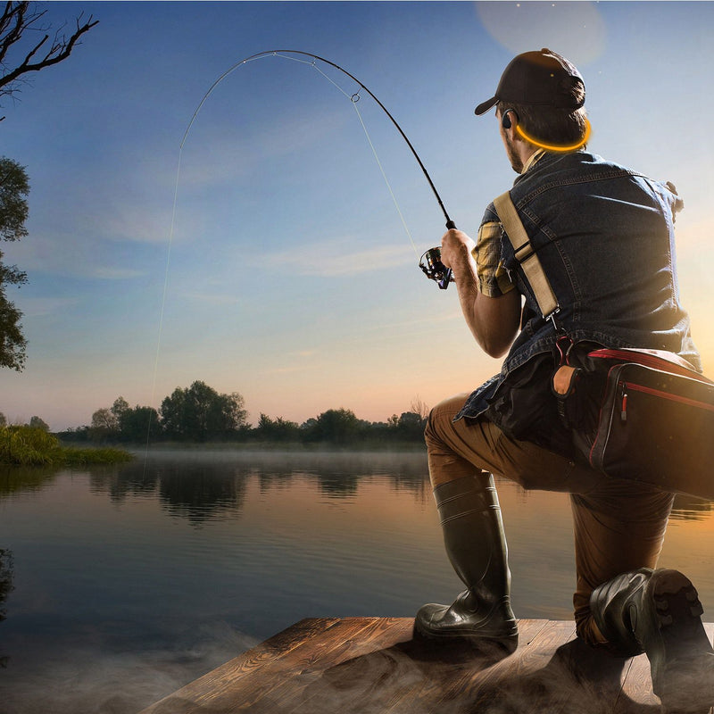 Wireless Sports Headset – HD Stereo, Sweatproof, and 8-Hour Playtime