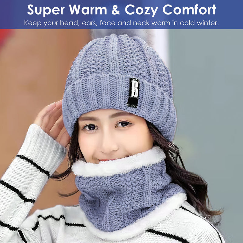 Hat and Scarf Set – Ideal for a Winter Gift