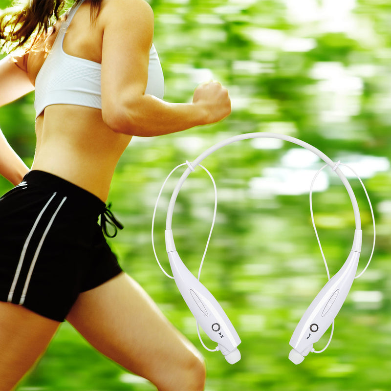 IPX4 Sport Earbuds – Magnetic In-Ear with Microphone and Vibration for Running and Gym