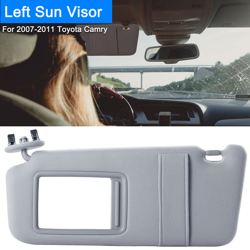 Left Sun Visor for Toyota Camry 2007-2011 – With Vanity Mirror