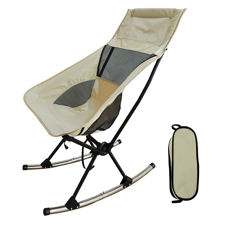 Portable Camping Rocker – Oxford Fabric and 2-in-1 Bag