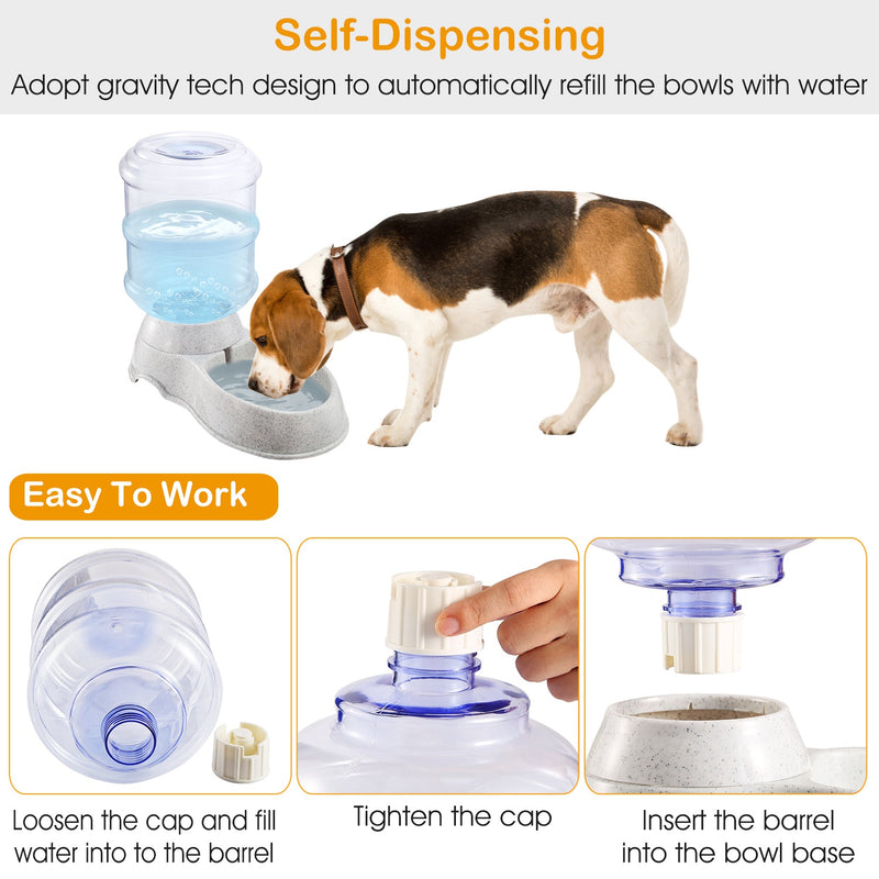 Automatic Pet Water Dispenser 3.5L (1 Gallon)