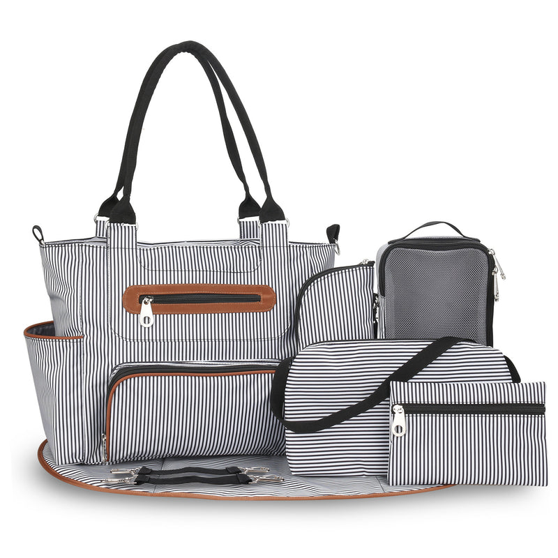 8-Piece Diaper Bag Set – Practical and Spacious for Babies